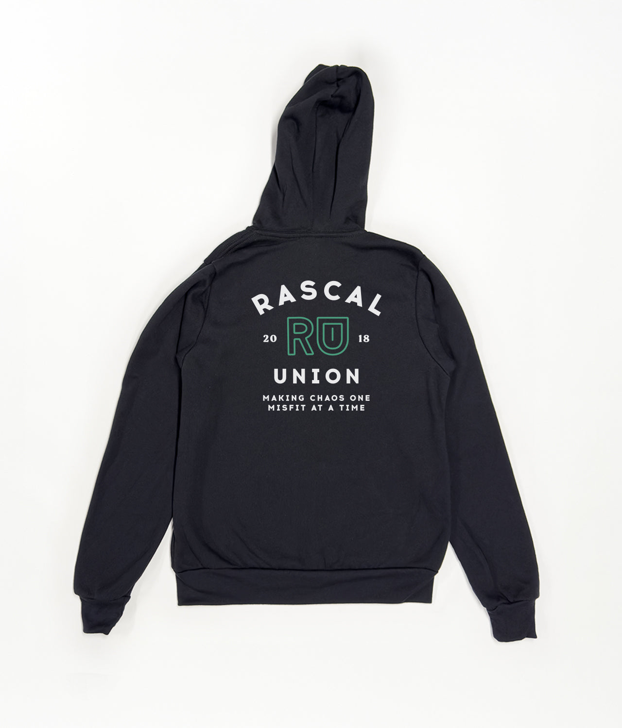 Typography Youth Zip Hoodie